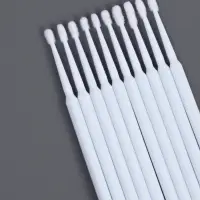 Микробраши для наращивания и ламинирования ресниц, набор - 10 шт., 9.5 см, белая