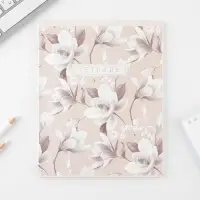 Тетрадь в клетку, 48 л., А5, на скрепке, блок №1 &laquo;Нежная ботаника&raquo; МИКС