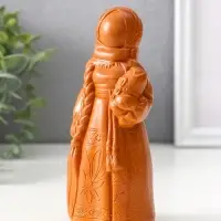 Фигура оберег &laquo;Берегиня мама&raquo;, 14&times;6&times;5.5 см, красная глина