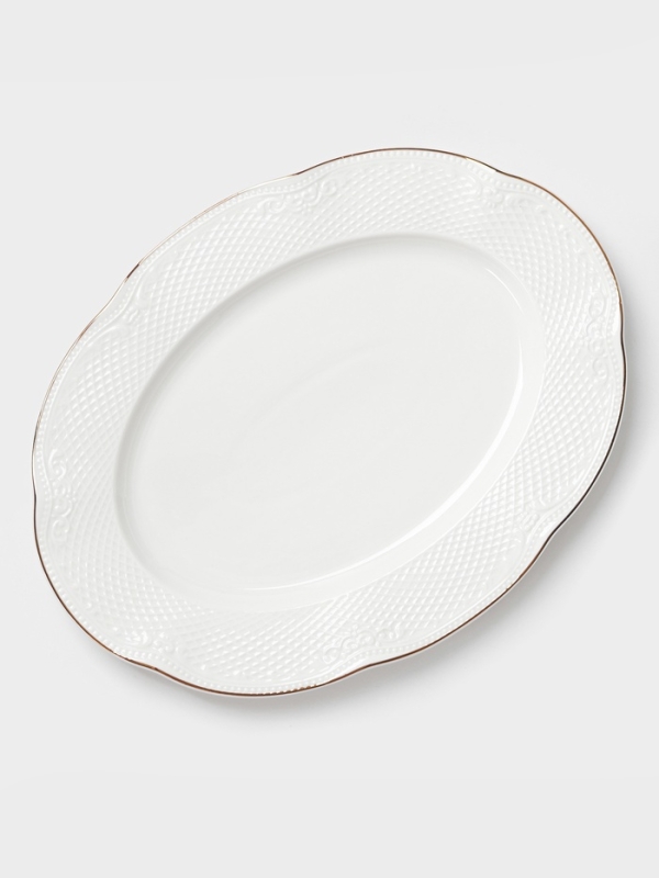 Блюдо овальное 23х30х2,5 см  W&Y "Empire"