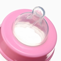 Бутылочка для кормления, ШГ &Oslash;50 180мл., цвет розовый