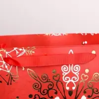 Пакет подарочный новогодний ламинированный &laquo;Новгоднее великолепие&raquo;, L 40 х 31 х 11.5 см