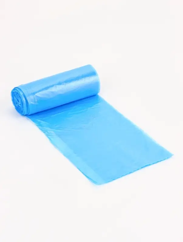 Мешки для мусора 30 л, ПНД, 10 мкм, 20 шт в рул, цвет синий