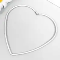 Основа для изготовления ловца снов своими руками &laquo;Сердце&raquo;, металл, 0.28&times;10&times;10 см