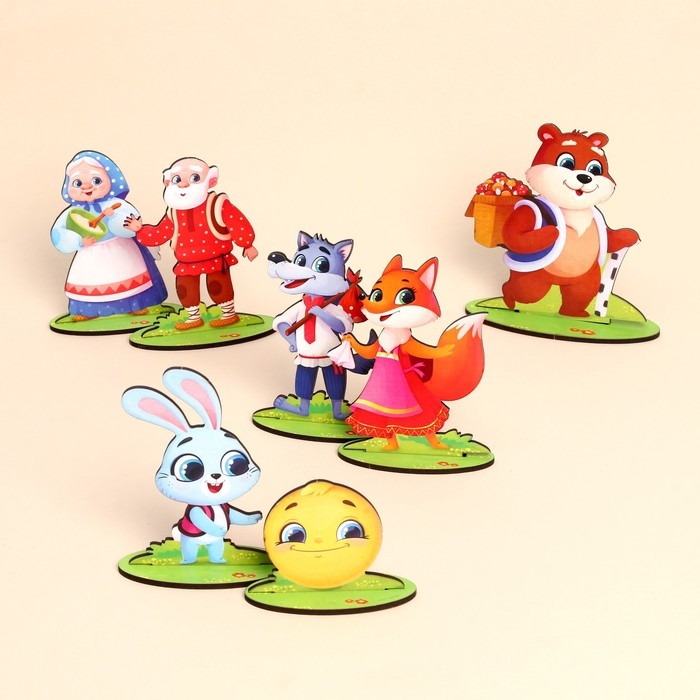 Настольный театр &laquo;Колобок&raquo;