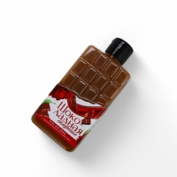 Набор "Сладкая роскошь", гель для душа во флаконе шоколад и поник для ванны