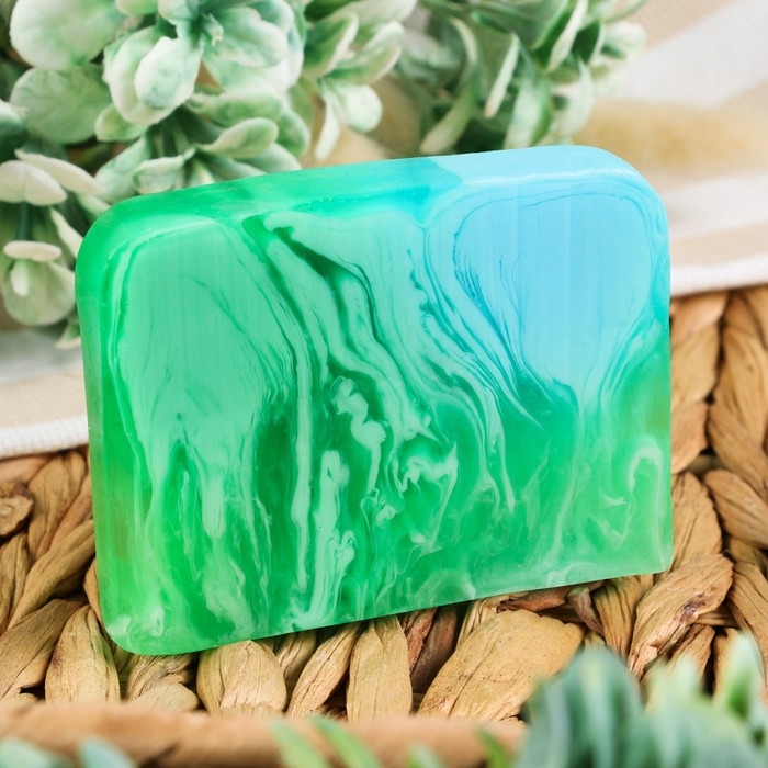 Мыло СПА - уход для бани и сауны "Алоэ &mdash; вера" Добропаровъ РУЧНАЯ РАБОТА 80 гр