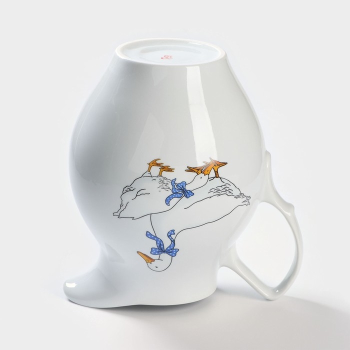 Кувшин фарфоровый &laquo;Гуси&raquo;, 2 л, МИКС