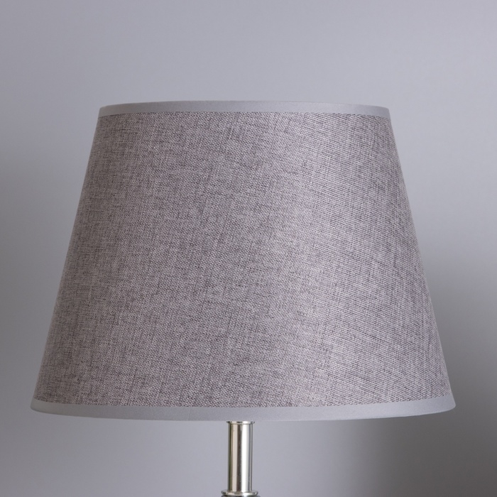 Лампа настольная "Изольда" 1х40Вт Е27 дымчатый 22,5х22,5х38см