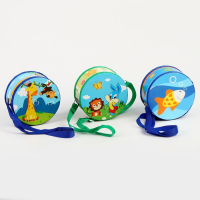 Музыкальная игрушка &laquo;Барабан&raquo;, с рисунком, цвета микс, бумажная мембрана