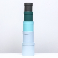 Набор шляпных коробок 5 в 1" Гармония" , 20 х 20 - 14 х 14 см