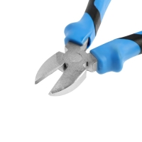 Бокорезы ТУНДРА, сталь 45, никелированные, 2К рукоятки, 160 мм