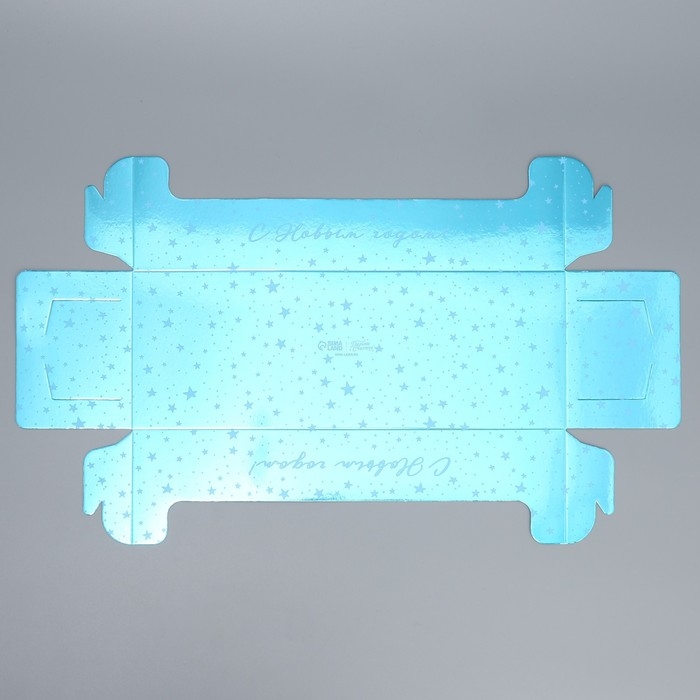 Коробка для кондитерских изделий с пластиковой крышкой &laquo;С Новым годом&raquo;, 30 х 8 х 11 см, Новый год