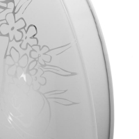 Светильник "Букет" моллир., 1х60Вт Е27, хром, d=25 см,  h=4,5 см