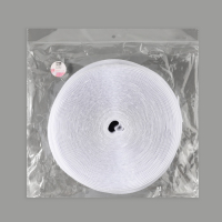 Липучка, 30 мм &times; 25 &plusmn; 1 м, цвет белый