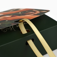 Коробка подарочная новогодняя складная &laquo;Верь в чудо&raquo;, 16.5 х 12.5 х 5 см, Новый год