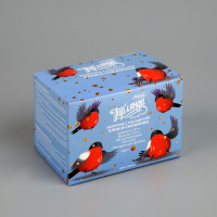 Гирлянда &laquo;Бахрома&raquo; 1.8 &times; 0.5 м с насадками &laquo;Ёлки и снежинки&raquo;, IP20, прозрачная нить, 48 LED, свечение мульти (RG/RB), мигание, 220 В