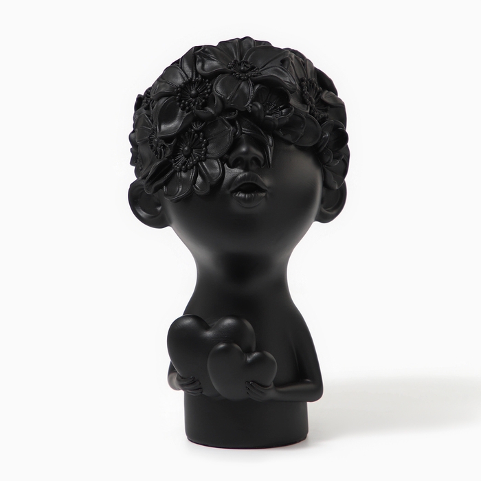 Статуэтка полистоун &laquo;Любовь&raquo; цвет чёрный 12 х 6,5 х 22 см