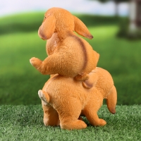 Фигурка "Зайки прыгуны" 9х13х19см