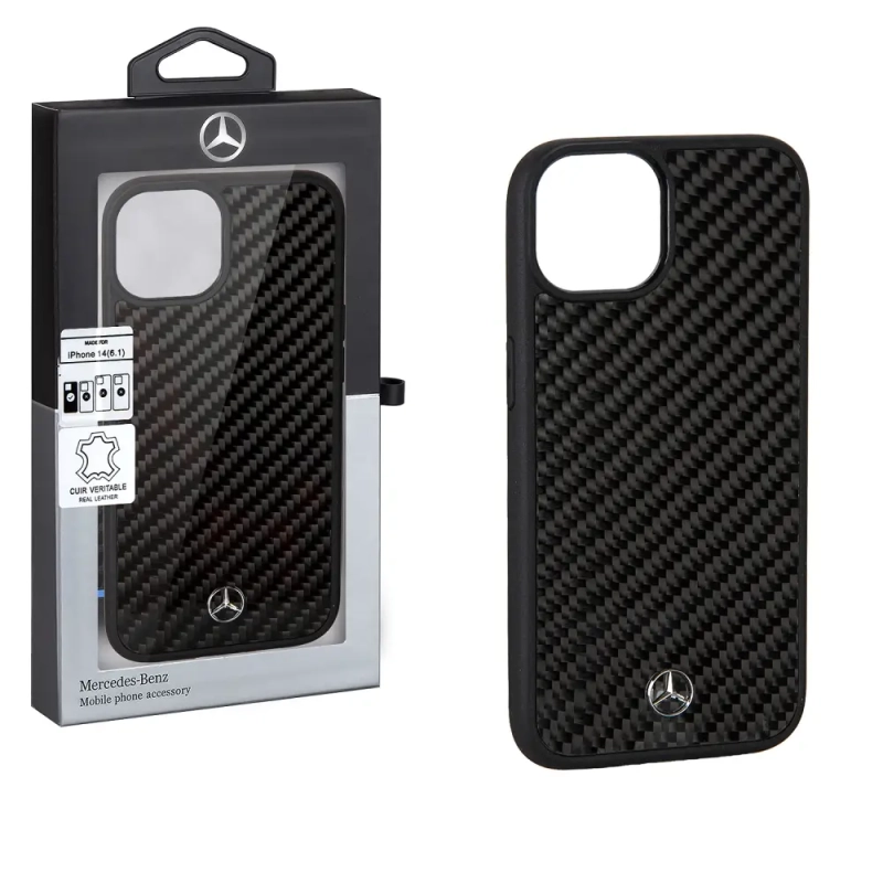 Чехол iPh 14 Benz Carbon