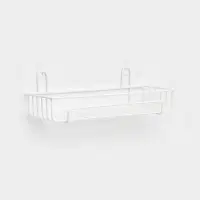 Полка для ванной 29*12,5*10 см, цвет белый