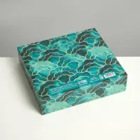 Коробка подарочная складная, упаковка, &laquo;Текстура&raquo;, 20 х 18 х 5 см