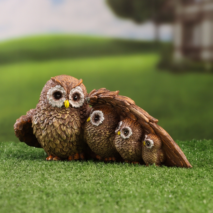 Фигурка "Семейство сов" 21х11х10см