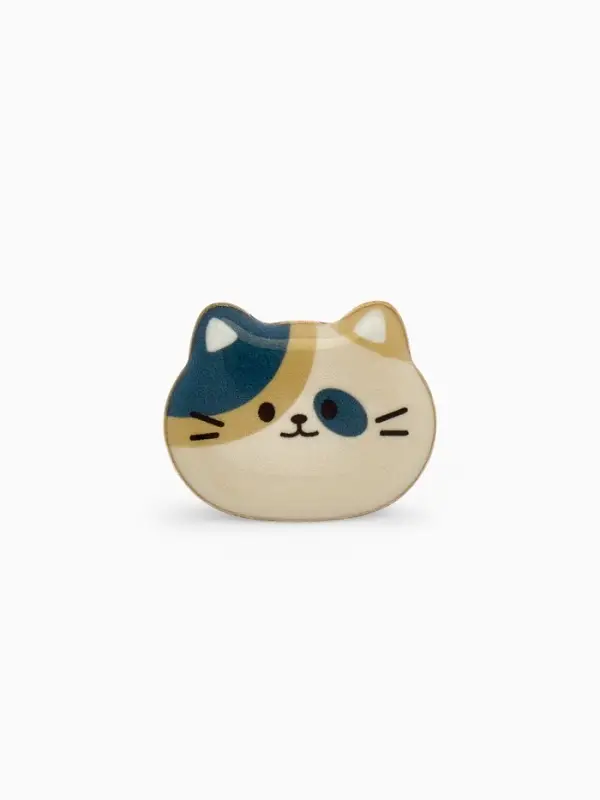 Брошь &laquo;Котёнок&raquo; мордочка, МИКС в золоте (неделимая фасовка 12 шт. цена за шт.)