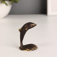 Сувенир бронза "Дельфин" 4х3х6 см