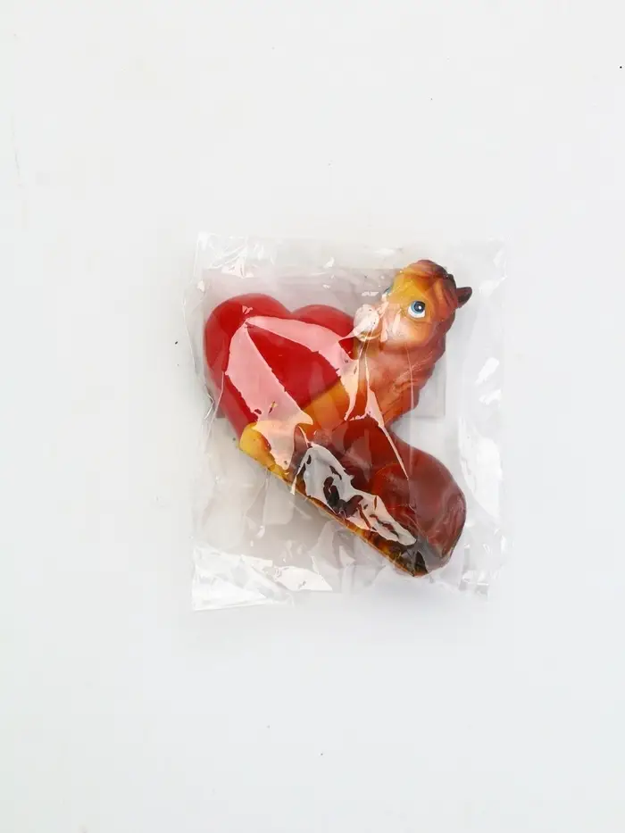 Сувенир новогодний &laquo;Лошадь с сердем&raquo;, 5.5 х 6.5 см