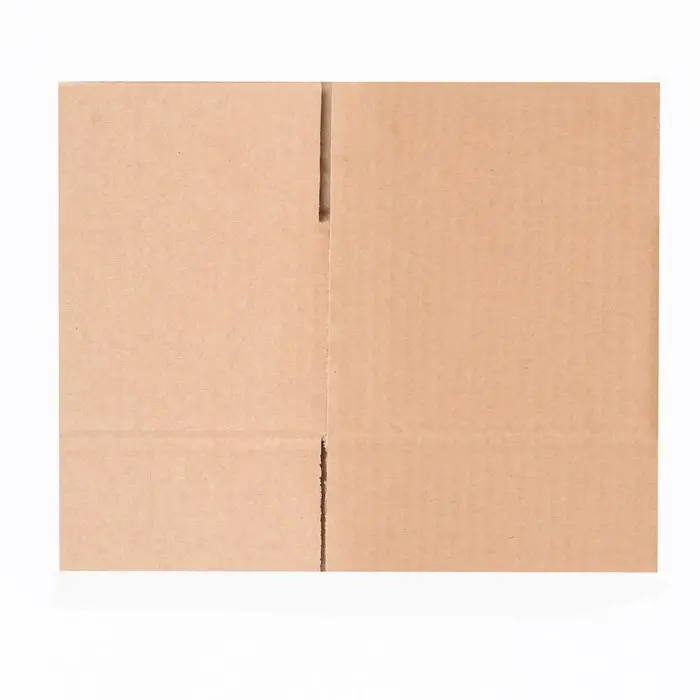 Коробка складная, бурая, 24&times;23&times;8 см