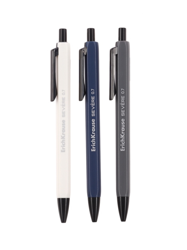 Ручка шариковая авт ErichKrause Severe Matic Classic, 0.7мм, премиум, синяя