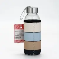 Бутылка стекло в чехле "Хорошего дня", 350мл