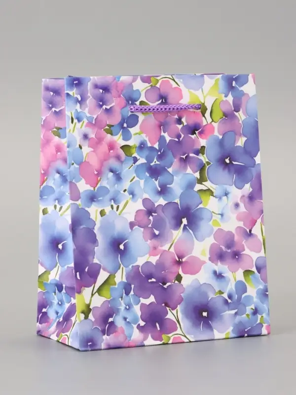 Пакет подарочный ламинированный &laquo;Цветочный сад&raquo; 11.5&times;14.5&times;6.5 см