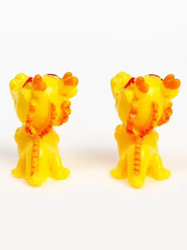 Миниатюра кукольная &laquo;Дракон&raquo;, набор 2 шт., размер 1 шт. &mdash; 2,8 &times; 3,2 см