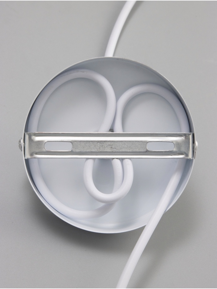 Светильник Paul 1х40Вт Е27 пр-1м снежно-белый 20х20х17,5см