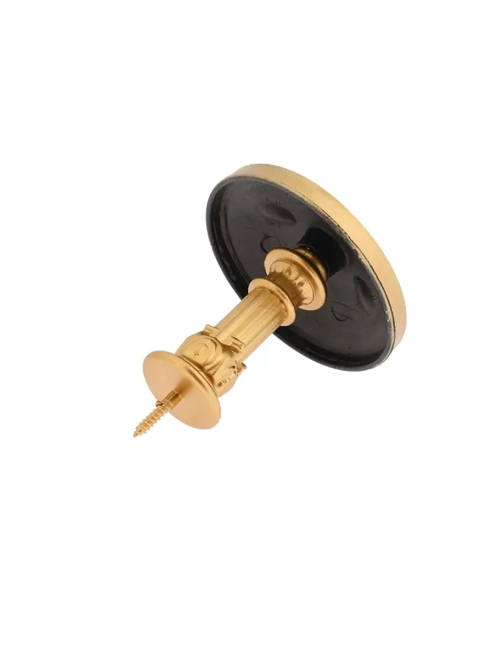 Крючок для штор CAPPIO KS033, d=98 мм, цвет золото с серебром, 2 шт