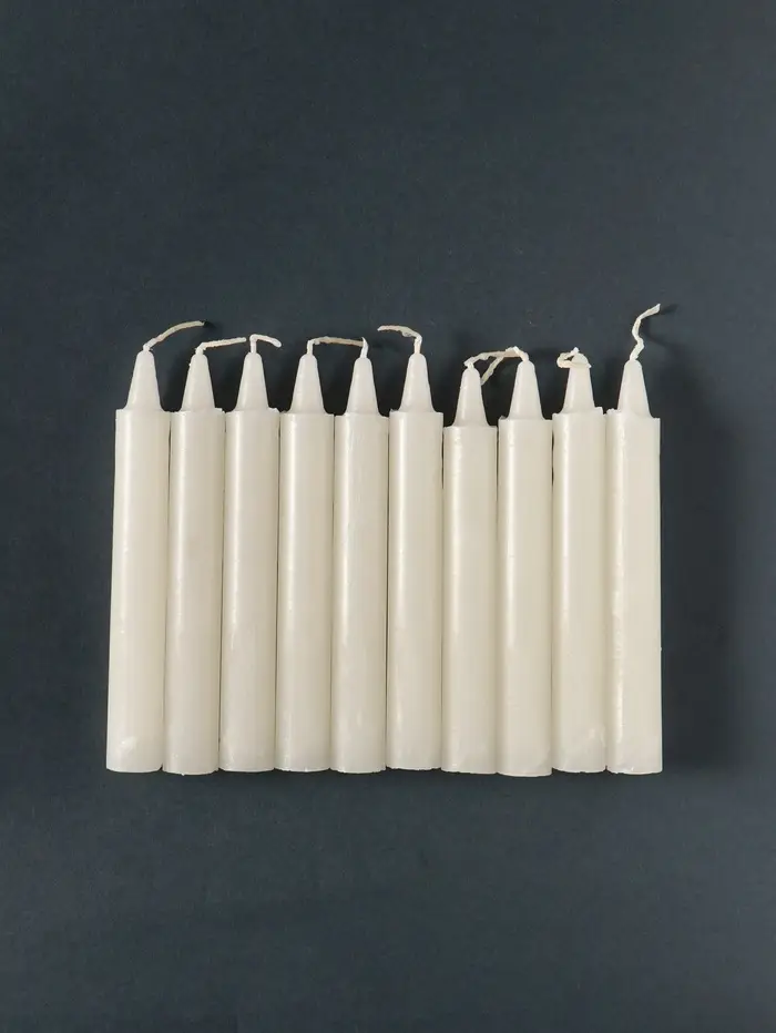 Свечи хозяйственные 40 гр (набор 10 шт) 15-16 см, 5 ч