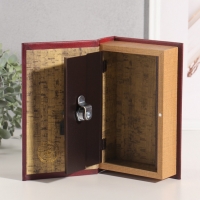 Сейф-книга дерево кожзам "Султаны Османской империи" тиснение 21х13х5 см