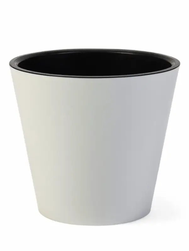 Горшок для цветов "Rosemary" D-20 см, 4 л с дренажной вставкой, белый