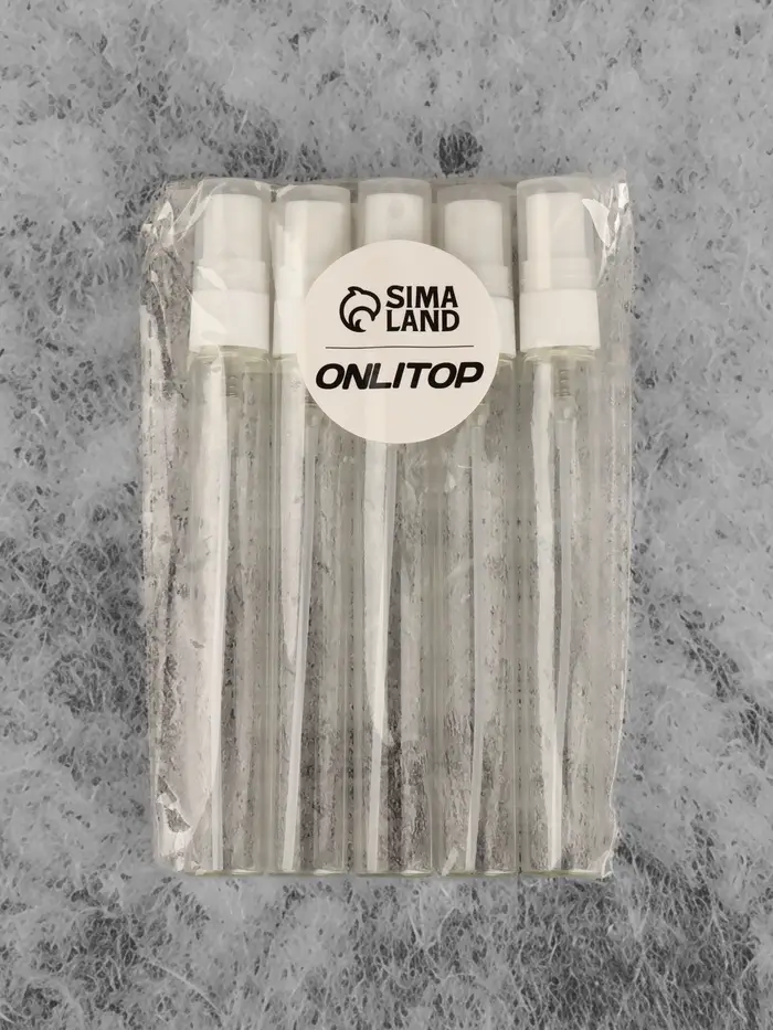 Флакон для парфюма, с распылителем, 10 мл, фасовка &ndash; 5 шт., белый