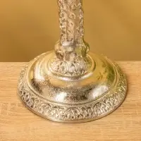 Подсвечник на 2 свечи &laquo;Дуэт&raquo;, 12&times;15&times;29 см, алюминий