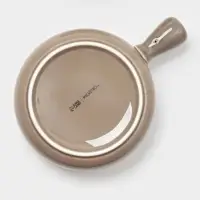 Кокотницы Magistro &laquo;Церера&raquo;, набор 2 шт., 500 мл, d=15 см, фарфор, коричневые