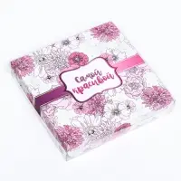 Коробка для печенья, &laquo; 8 марта&raquo; 18&times;18&times;3