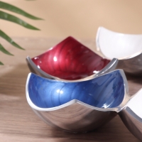 Менажница "Триколор" алюминий 29х29х3,5 см