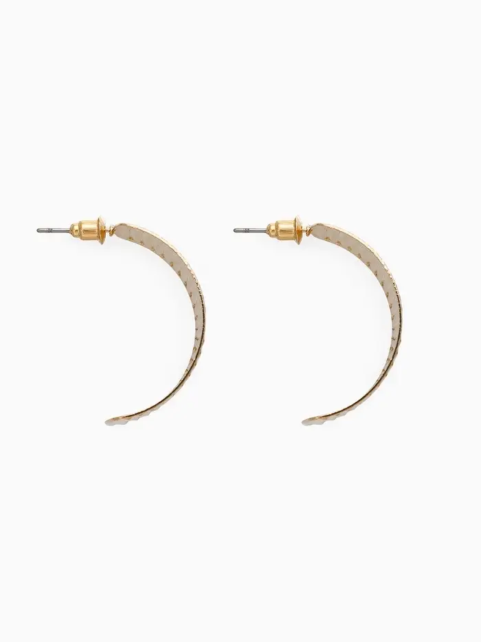 Серьги металл "Дуга" тренд, цвет золото