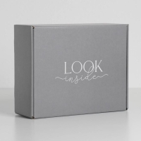 Коробка подарочная двухсторонняя складная, упаковка, &laquo;Текстура&raquo;, 27 х 21 х 9 см