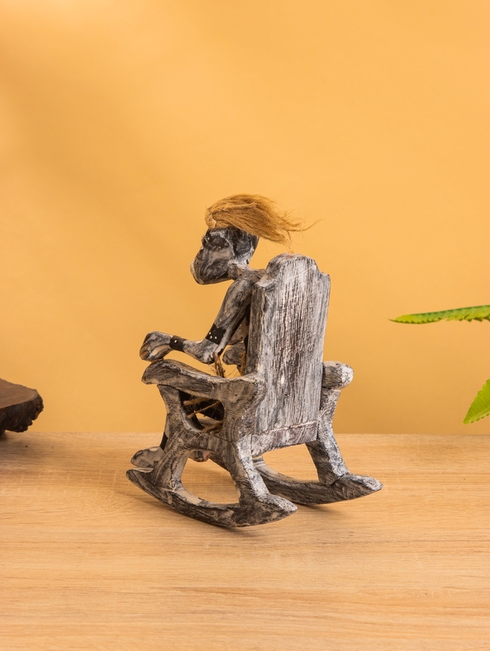 Сувенир &laquo;Аборигены старец&raquo;, 7&times;14&times;16 см, дерево