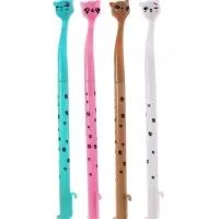 Ручка гелевая-прикол Котик МИКС (штрихкод на штуке)