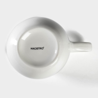 Кувшин фарфоровый Magistro &laquo;Бланш&raquo;, 600 мл, цвет белый